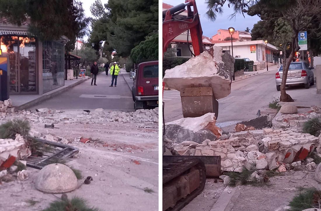 ESKALACIJA U SUPETRU Srušen zid na ulazu u resort Svpetrvs hotela