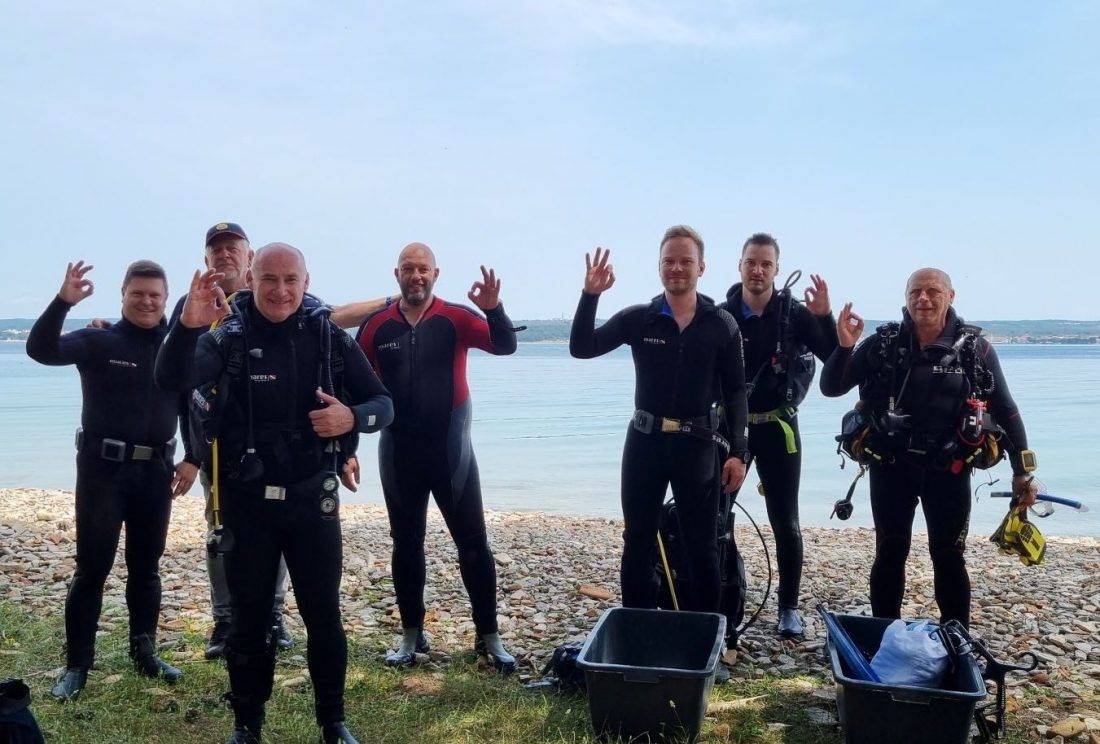 EKO PATROLA 2022. – Na Brijunima održana velika akcija čišćenja podmorja