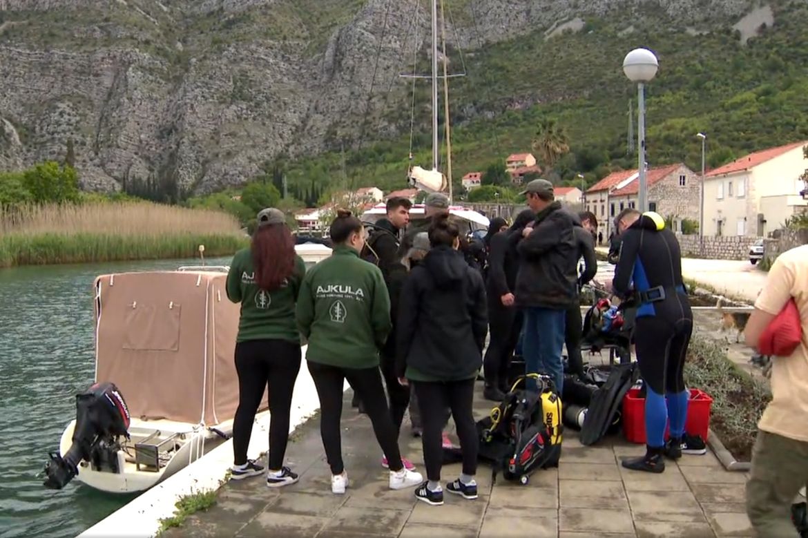 Ronilačka eko-akcija u projektu “More spaja – Libertas 1992. -2022.”