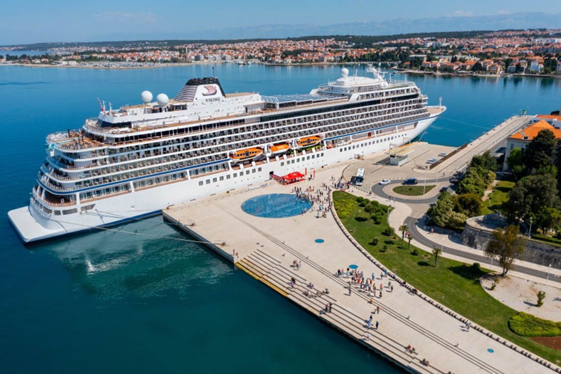 S dva kruzera u Zadar stiglo preko 2 tisuće gostiju