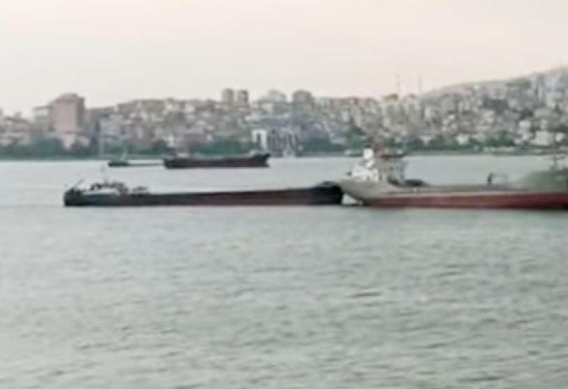 VIDEO Sudar brodova na sidrištu u Istanbulu