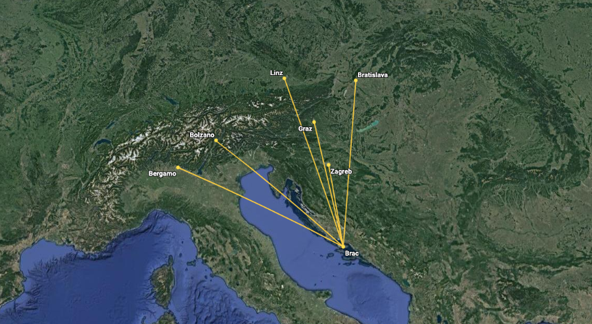 Ovog ljeta 6 linija prema zračnoj luci na Braču