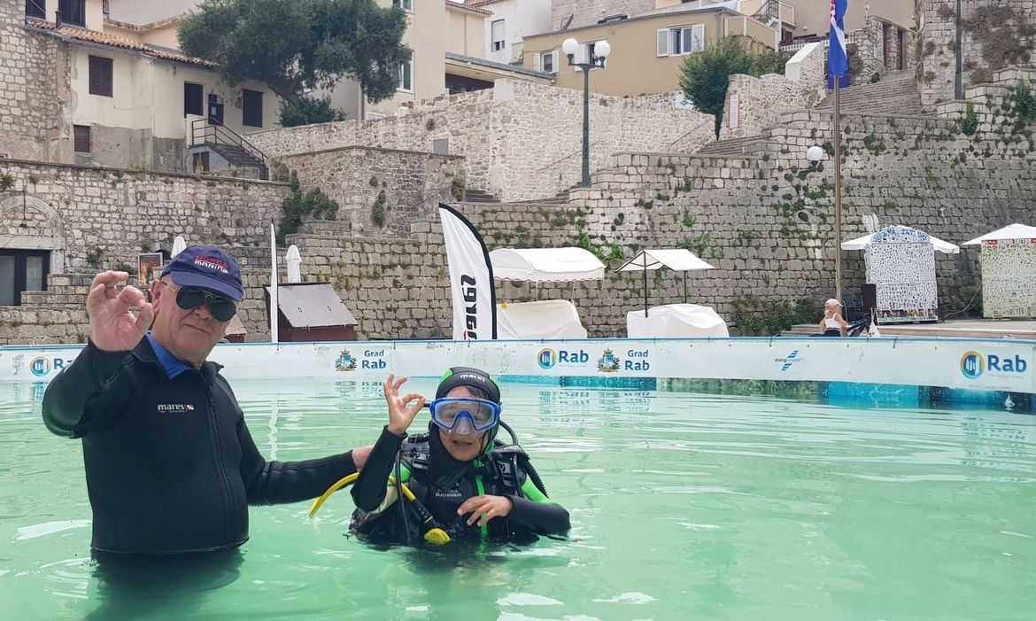 Besplatna probna ronjenja na Rabu