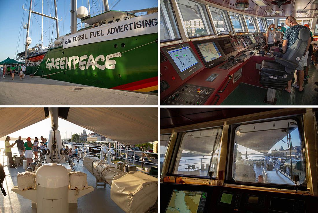 FOTO Zavirili smo u Greenpeaceov jedrenjak Rainbow Warrior koji je privezan u šibenskoj luci