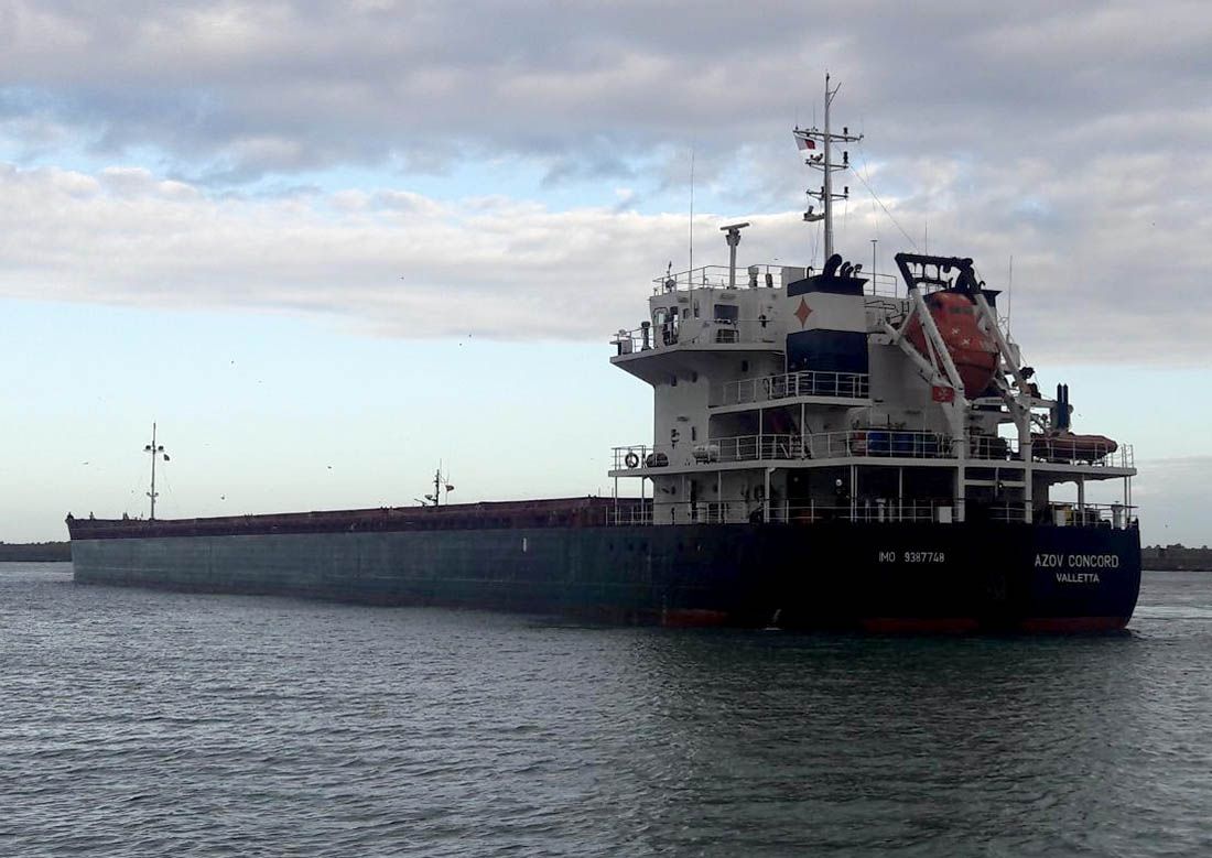 Prvi strani teretni brod napustio je okupiranu ukrajinsku luku Mariupolj