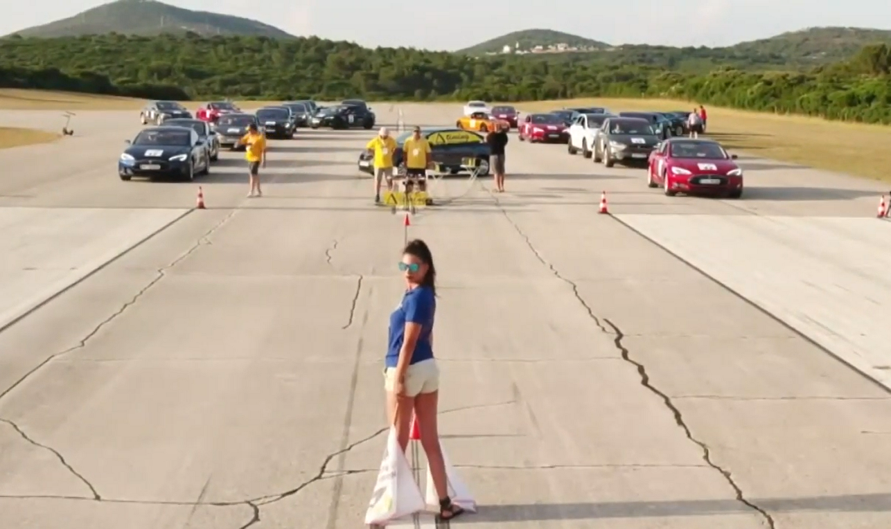 Najtiša utrka na svijetu u Rovinju: Nikola Tesla EV Rally 2022