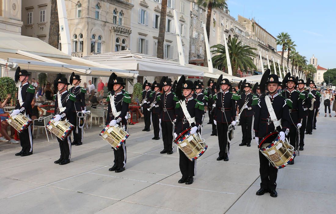 Norveška Kraljevska počasna garda u posjetu Splitu