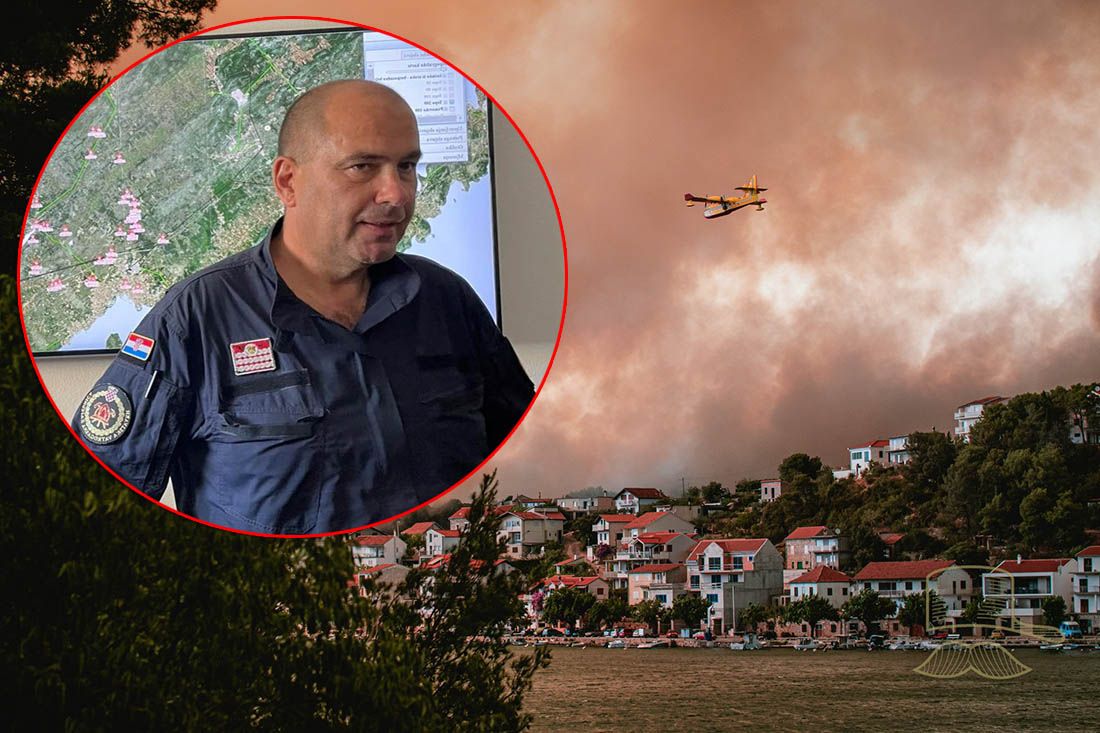 Zapovjednik šibenskih vatrogasaca opleo po nadležnima: “Da smo imali 4-5 kanadera, uhvatili bi požar u pola sata!”