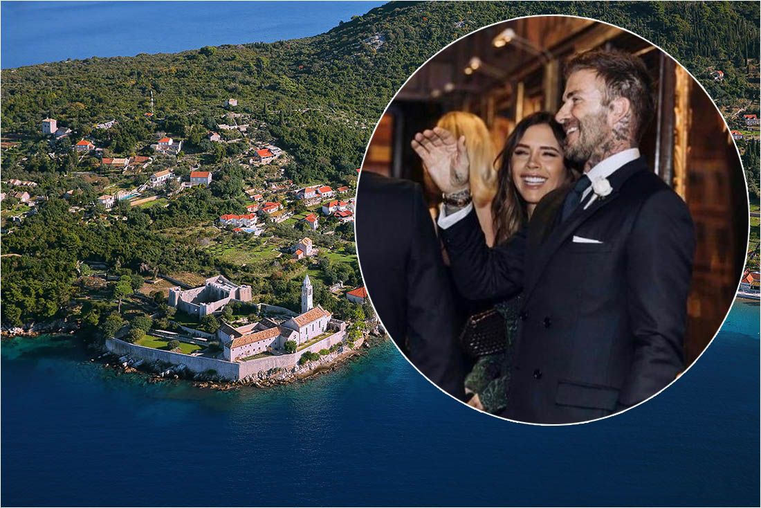 Victoria i David Beckham odmaraju u luksuznom kompleksu na Lopudu