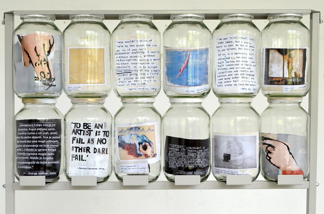 KATAMARAN ART Izložba Snježane Ban u Jelsi: “Poruke u boci”