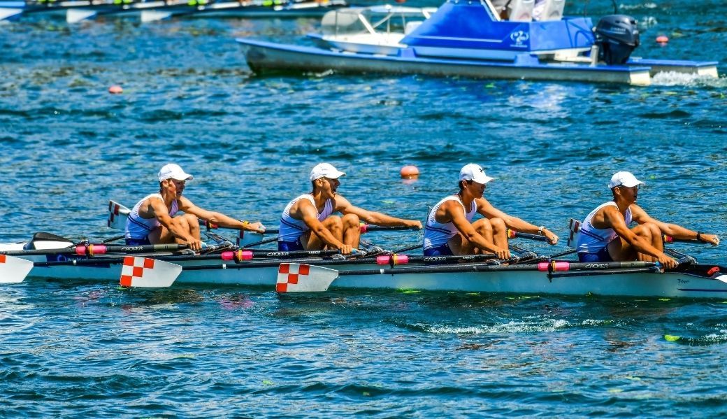 Nove medalje s Hrvatskog veslačkog prvenstva za članove V.K. Krka