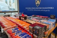 Splitski policajci oduzeli 10 tisuća različitih pirotehničkih sredstava