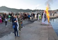 Male maškare u Preku za sve okrivile snjegovića: "Dok je drugima padao snijeg, nama samo kiša"