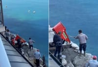 VIDEO Vikend radovi: "Ispred hotela u Šolti se upravo betonira obala" - Gazdarica se ne javlja na telefon, izvođač izignorirao prijave i zabranu radova!