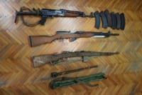 Zadarska policija oduzela zabranjeno oružje: vojne puške, streljivo i eksploziv