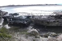 Požar u Omišlju zahvatio je čak šest brodica