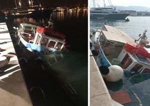 FOTO Ministarstvo mora o havariji izletničkog broda u Splitu: "Pregledavamo nadzorne kamere!"