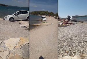 NA MURTERU PARKIRAO U PLIĆAK Iz automobila, odmah u more