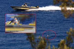 JEZIVE FOTOGRAFIJE Ovaj tip je moćnim gliserom upravo projurio uz kupače, 50 metara od obale!