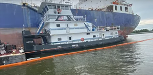 S Hafnia tankera u rijeku Mississippi izlilo se gotovo 8 tisuća litara goriva