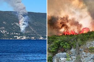 Veliki požar na granici Crne Gore i BiH bliži se Prevlaci!