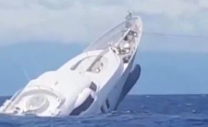 VIDEO Potonula 40-metarska jahta kod talijanske obale!