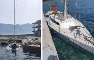 Jedrilica pod crnogorskom zastavom se nasukala dva puta u dva dana!