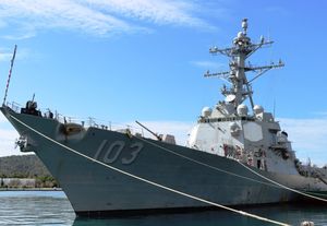 Američki razarač USS TRUXTUN u posjetu HRM-u i gradu Splitu