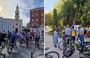 Jedanaestu Splitsku biciklijadu Sunca vozilo više od 200 Splićana, s njima i gradonačelnik Ivica Puljak