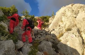 Cijelu noć traje spašavanje osobe s Biokova