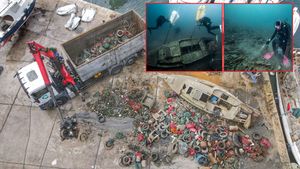 FOTO Ispred šibenske rive u dvodnevnoj akciji ronioci izvadili rekordnih 11 tona smeća!