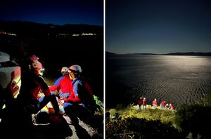 HGSS spašavao stranca sa strme litice kod Senja