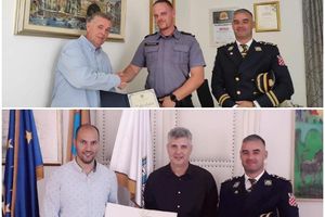 Gradovi Hvar i Stari Grad dodijelili priznanja dvojici policijskih službenika