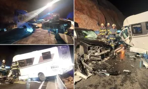 Prva velika nesreća kod Pelješkog mosta