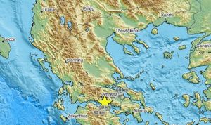 Snažan potres zatresao noćas Korintski zaljev