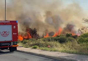 Spaljivali biljni otpad kod Primoštena i izazvali požar - Policija upozorava: "Do kraja listopada to je zabranjeno!"