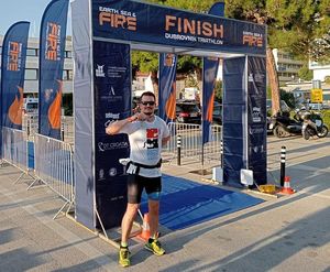 Ravnatelj korčulanskog Interpretacijskog centra odradio olimpijski triatlon i promovirao svoju Korčulu