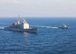 Raketna topovnjača Dubrovnik u vojnoj vježbi "Neptun Strike" - MORH o tome ni riječi!