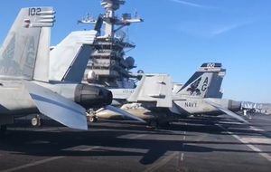 VIDEO Posjetili smo američki nosač zrakoplova USS George H.W. Bush