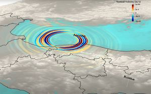 VIDEO Širenje valova jutrošnjeg jakog potresa u Jadranu: Za 20-ak sekundi je stigao do prvih otoka Kvarnera i Dalmacije!