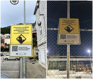 Dubrovnik prvi grad s označenim prihvatnim površinama u slučaju potresa