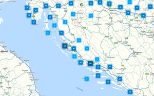 Objavljena karta s lokacijama aktivnih bankomata