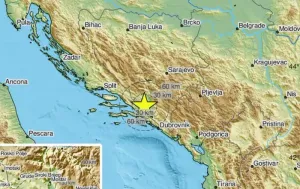 Neugodan potres s epicentrom u Hercegovini probudio stanovnike južne Dalmacije