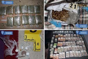 Istarska policija pronašla gomilu raznovrsne droge, ali i oružja