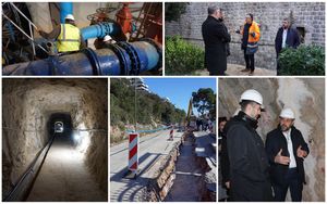 FOTO Najveći infrastrukturni zahvat u vodoopskrbni i kanalizacijski sustav u povijesti Dubrovnika