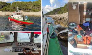FOTO Misteriozni brod odsukan s Korčule, preuzima ga Plovput i bit će prodan na dražbi!