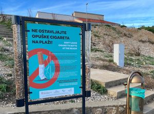 "Čisti otok, čisto more" - opušcima nije mjesto na plažama!