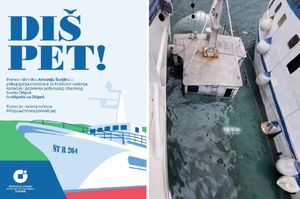 DIŠPET Akcija pomoći splitskom ribaru kojem se potopio brod - Troškovi golemi, a zdravlje mu se pogoršalo