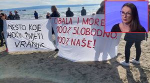 U Splitu prosvjed protiv novog Zakona o pomorskom dobru, a Maja Jurišić iz Pokreta otoka o prosvjednicima: "To je vrhunac lažnih poruka i manipulacija građana!"