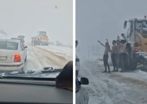 KRONIKA IDIOTIZMA Prošli 10 zabrana i zaglavili - Vatrogasci išli pješke kilometrima kroz mećavu i 8 sati ih izvlačili!